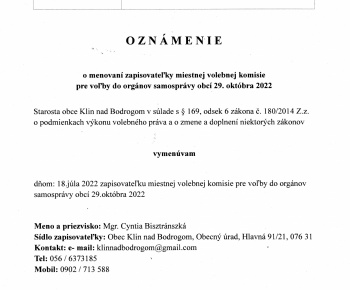 obsah do úradnej tabule (2022)
