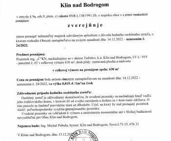 obsah do úradnej tabule (2022)