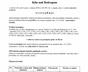obsah do úradnej tabule (2022)