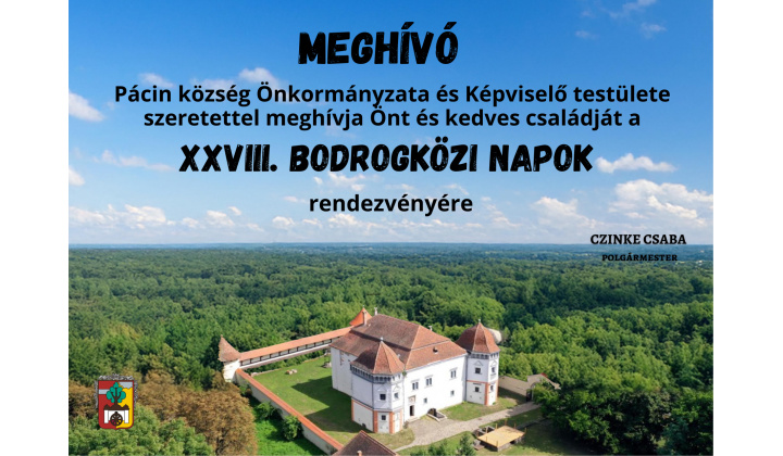 XXVIII. Bodrogközi napok